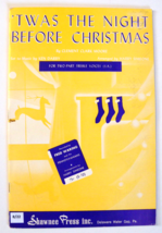 &#39;Twas The Night Before Christmas by Clement C. Moore Set to Music by Ken... - £14.76 GBP
