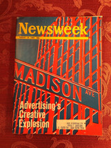 Newsweek August 18 1969 Aug 8/18/69 Advertising Richard Nixon Welfare France - £12.93 GBP