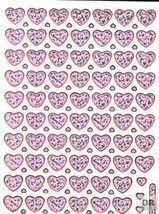 A180 Heart Love Kids Kindergarten Sticker Decal Size 13x10 cm / 5x4 inch Glitter - £1.98 GBP