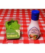 ~New! Kids Play Food Salad &amp; Dressing Lot Melissa &amp; Doug Day care preten... - £14.99 GBP