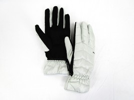 HEAD Waterproof Hybrid Womens White Gloves Touchscreen Friendly &amp; Faux Fur Lined - £15.02 GBP