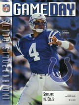 Oct 12 1997 Indianapolis Colts vs Pittsburgh Steelers Program J Bettis 1... - £15.78 GBP