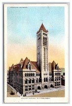 Court House Building Pittsburgh PA Pennsylvania UNP WB Postcard P19 - £2.33 GBP
