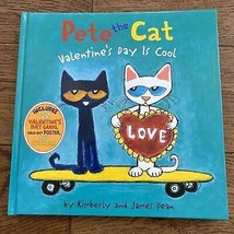 Pete the Cat: Valentine&#39;s Day Is Cool by James Dean (Hardcover) Brand New - $11.17