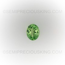 Natural Tsavorite Oval Facet Cut 5X4 mm Bright Green Color VVS Clarity Green Gar - $49.04