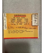 The Irish Tenors @ Carnegie Hall 12/3/2002 Used Ticket Stub *Pre-owned* BT3 - $227.20 MXN