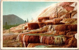 Pulpit Terraces Yellowstone Park Postcard PC120 - £3.91 GBP