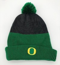 Nike Oregon Ducks New Day Pom Beanie Hat Knit Stocking Cap Green Adult O... - $20.45 CAD
