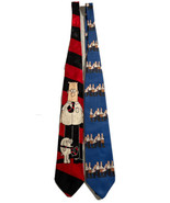 2 Dilbert Necktie 100% Silk / Polyester Dogbert. 58” Ralph Marlin. Made ... - £17.72 GBP