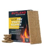 Rutland 50B Safe Lite Fire Starter Squares, 144-Pack - $962.33 MXN
