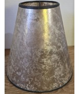 Vintage Metal to look like Mica Iridescent Brown/Gold Lamp Light Sconce ... - €24,93 EUR