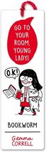 Re-Marks Quotemarks Gemma Correll Go to Your Room Bookworm Bookmark with... - $11.86