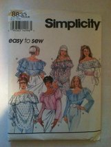 Simplicity 8835 Misses Tops Size AA; XS,S,M - £5.45 GBP