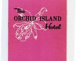 The Orchid Island Hotel Wine List Hilo Hawaii TIKI - £21.96 GBP