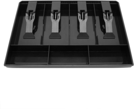 Cash Register Drawer Insert Tray with 4 Bill/3 Coin Compartments for Mon... - €31,44 EUR