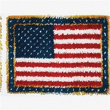 FlagCraft DIY Latch Hook Kit - National Flag Yarn Rug Pattern for Arts, ... - $1,165.69 MXN