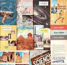 Science Nature Booklets 1961 Lot Of 7 Plus Ephemera Medicine History PB E36 - $39.99