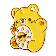 Care Bears Bright Bat Enamel Pin: Funshine Bear - $39.90