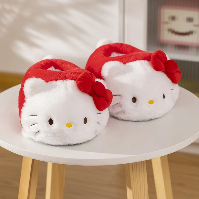 Sanrio Kuromi Cotton Shoes Kawaii Cinnamoroll Student Cute Cartoon Soft Padded - £18.62 GBP