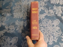 The Holy Bible : The Berkley Version in Modern English Hardcover 1959 Zo... - $19.79