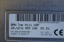 BMW Top Hifi DSP Logic 7 Amplifier Amp 65.12-6 929 140 Herman Becker image 8