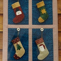 MH Designs MH996 Stocking Ornaments Pattern 2001 Mary Herschleb 14.25 x 20 - £6.16 GBP