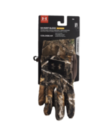 Under Armour UA Camo Brown Green Hunt Fleece Gloves Men’s Size Small New - $23.75