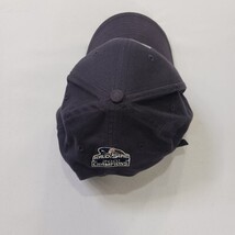 Vtg New Era 2001 World Series Champions Mens Gray Hat Cap Back Strap With Buckle image 4