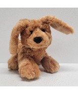 Gund Mica Sparky Dog Plush 8&quot; Brown Stuffed Animal Toy 13032 Laying Down - $16.75