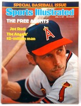 Sports Illustrated Joe Rudi MLB Baseball Issue 1977 Robert Grossman Cart... - £3.96 GBP