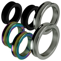 LeLuv Eyro Imperator Concave Edge Steel Cock Rings | 34 mm (1.34&quot;)-62 mm (2.44&quot;) - £23.83 GBP+