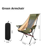 Aluminum Fishing Camping Chair Folding Ultralight Hiking Picnic Outdoor ... - £54.70 GBP+