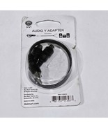 ONN AUDIO RCA AUDIO Y ADAPTER SPLITTER 6&quot; - $8.90