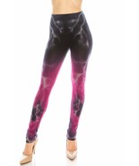 Trendy Apparel Shop Colorful Lightning Thunder Stretchy Comfortable One ... - £10.38 GBP