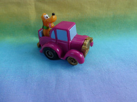 Vintage McDonald&#39;s Disney Miniature Pluto Purple Pullback and Go Car as is - £1.43 GBP