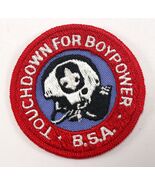 Vintage Touchdown for Boypower Football Helmet Boy Scouts of America BSA... - $140.69 MXN