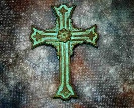 Vertigris Ornate Inspirational Cross Frig Magnet - £3.52 GBP