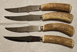 Four High Country Arts Steak Knife Set Sheffield England Near Mint Condition - £39.56 GBP