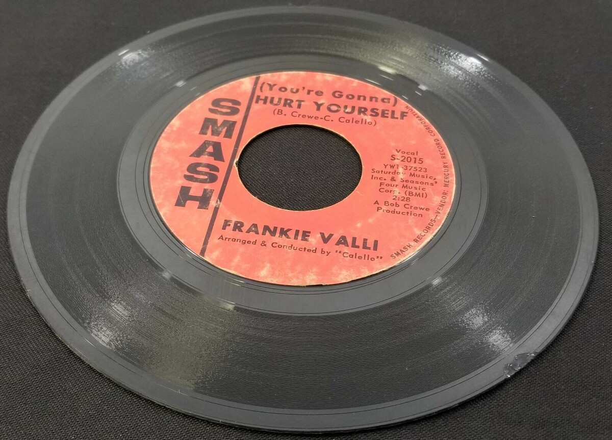 N) The Valli Boys- You&#39;re Gonna Hurt Yourself - Night Hawk - 45 RPM Viny... - $4.94