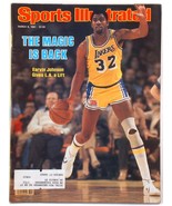 Sports Illustrated 1981 Magic Johnson LA Lakers Wayne Gretzky Arnold Rot... - £4.75 GBP