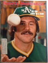 Sports Illustrated Catfish Hunter Oakland A&#39;s 1974 MLB Wilt Chamberlain ... - $3.50