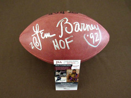 LEM BARNEY # 20 HOF 92 DETROIT LIONS SIGNED AUTO VINTAGE NFL FOOTBALL JS... - $271.06 CAD