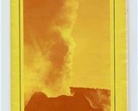 Yellowstone National Park Brochure 1965 Maps and Photos  - $17.82