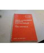 1982 Triumph TSS Replacement Parts  Catalog - $31.68