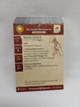 Lot Of (36) Dungeons And Dragons Abberations Miniatures Game Stat Cards - £41.94 GBP