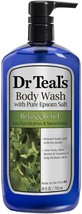 Dr Teal&#39;s Body Wash, Relax &amp; Relief with Eucalyptus &amp; Spearmint 24 oz (Pack of 5 - £54.56 GBP