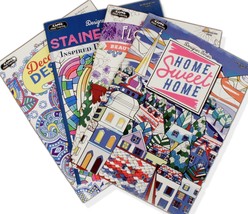 Kappa Adult Coloring Books 4 Total Intricate Designs - £9.69 GBP