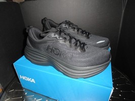 Hoka One Bondi 8 12 D Black NIB - $222.75