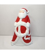 Dept. 56 Flat Ceramic Vintage Santa Claus 8.5&quot; H - $38.04 CAD