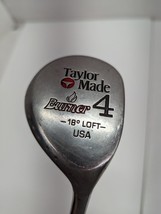 Taylor Made Burner 4 Wood 18* Loft Taylite Plus S-FLEX Steel Shaft Rh 42&quot; - $14.95